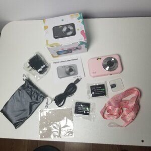 New Digital Pink Travel Camera 44.0 Megapixels